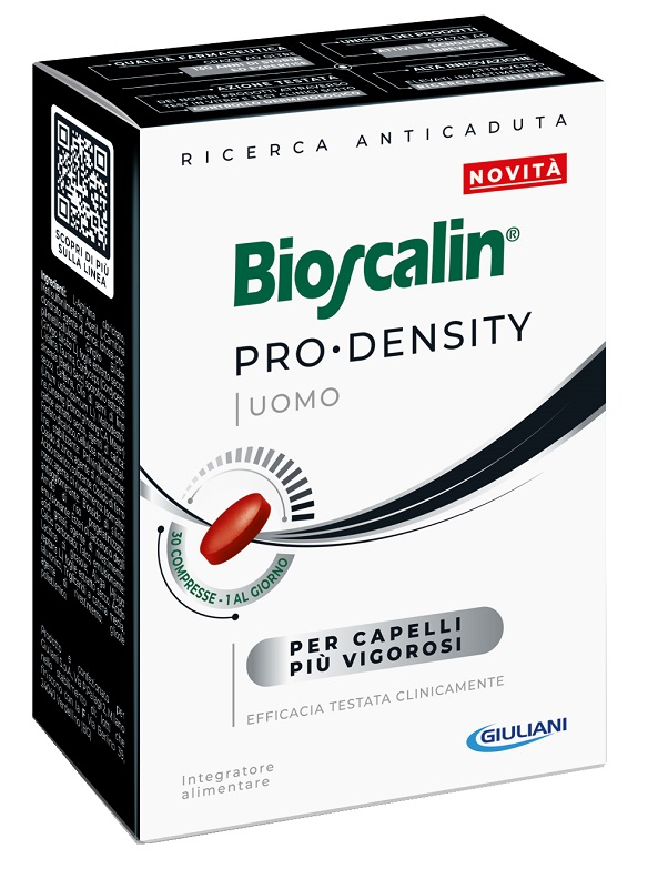 BIOSCALIN UOMO PRO DENSITY 30 COMPRESSE - Integratore per il benessere dei capelli